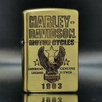ราคา HDP 60 Harley Davidson Eagle 1903 Brass งานลิขสิทธิ์แท้จากญี่ปุ่น ของแท้ Empty Zippo Lighter without Fuel ไฟแช็กเปล่าไม่มีเชื้อเพลิง (22940829606)