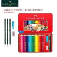 ราคา น้ำมัน Faber Castell ดินสอสีชุดอุปกรณ์ศิลปะร่างดินสอวาดภาพชุดดินสอสีคลาสสิกปลอดสารพิษระดับมืออาชีพ (20307134868)