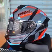 ราคา หมวกกันน็อค Real Helmets รุ่น Atlas หมวกเปิดคาง หมวกยกคาง มีหลายสี (22273160775)