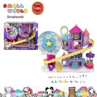 ราคา Polly Pocket Rainbow Funland Theme Park Playset GYK44 พอลลี่ บ้านพอลลี่เรนโบว์แลนด์ รุ่น GYK44 (16436605429)