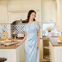 ราคา TuRTUR Remy dress ชุดไปงาน ชุดเพื่อนเจ้าสาว เดรส เดรสยาว สีม่วง ชมพู ฟ้า ครีม ทอง (23236077990)