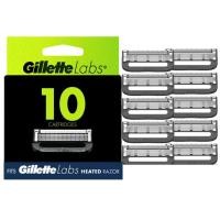 ราคา Gillette Cleaning Tools Labs Mens Razor Blade Refills with Exfoliating Bar Compatible Only with Gillette Labs Razors with Exfoliating Bar and Heated Razor 10 Razor Blade Cartridges (21646433716)