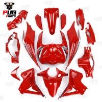 ราคา PUGParts ชุดสีwave 110 i new ชุด15ชิ้น สีแดงสด ชุดสีเวฟ110i wave110i new ปี2011 2018 (13247179266)