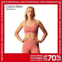 ราคา CALVIN KLEIN สปอร์ตบรา Medium Support Sports Bra รุ่น GWF4K193 XKQ สีพีช (22973668145)