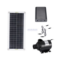 ราคา 50W Solar Water Pump 800L H DC12V Solar Water Fountain Pump Water Fountain Irrigation Pump ABS for Family Garden (19867097567)