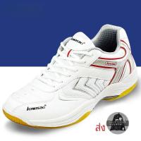 ราคา รองเท้าแบดมินตัน Kawasaki สำหรับผู้ชายและผู้หญิง รองเท้าเทนนิสกันลื่น ทนทานต่อการสึกหรอ รองเท้ากีฬาแบบเบา รองเท้าสีขาว รองเท้าแบดมินตันแบบใหม่ (18164722212)