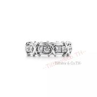 ราคา Tiffany Co Schlumberger 18k Gold Rose Gold Platinum แหวนหินสิบหกนิ้วดีไซน์หรูสำหรับคนรักของขวัญสุดโรแมนติก (23126513738)