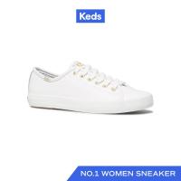 ราคา KEDS รองเท้าผ้าใบหนัง แบบผูกเชือก รุ่น KICKSTART JJML LEATHER สีขาว WH63987 (3961150270)