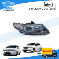 ราคา ไฟหน้า Honda City ซิตี้ 2009 2010 2011 2012 2013 ข้างขวา BangplusOnline (9595896042)