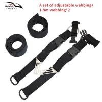 ราคา ดำน้ำปรับ Backplate Harness ชุด BCD Ultralight Backplane อุปกรณ์เสริม Crotch สายคล้องน้ำหนักเข็มขัด Dive อุปกรณ์เสริม (15954730751)