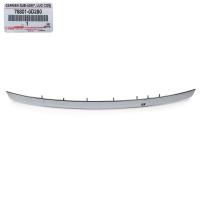 ราคา คิ้วท้าย คิ้วกระโปรง คิ้วฝากระโปรงท้าย ของแท้ 1 ชิ้น สีโครเมี่ยม สำหรับ Toyota Vios Sedan ปี 2013 2017 (4279054194)