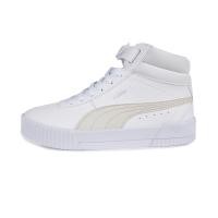 ราคา PUMA BASICS รองเท้ากีฬาผู้หญิง Carina Mid สีขาว 37323310 (18947135129)