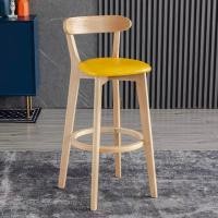 ราคา โต๊ะบาร์ เก้าอี้บาร์ เก้าอี้สูงไม้จริง เก้าอี้สูงรอบโต๊ะห้องนั่งเล่นคาเฟ่นอร์ดิกโต๊ะบาร์และเก้าอี้รวมกัน (11297222840)