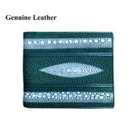 ราคา กระเป๋าหนังปลากระเบนแท้100 กระเป๋าสตางค์หนังปลากระเบนหนาม กระเป๋าเสริมดวงปัดเป่าสิ่งอัปมงคลตามความเชื่อ (16640788903)