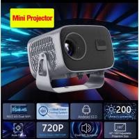 ราคา โปรเจ็กเตอร์ 4k มินิโปรเจคเตอร ความละเอียด 1080P แบบพกพา mini projector Android สมาร์ทโฮมเธียเตอร์โปรเจค (23303334847)