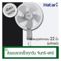 ราคา Hatari พัดลมอุตสาหกรรม ติดผนัง ขนาด 22 นิ้ว รุ่น IW22M1 สีเทา (1872592325)