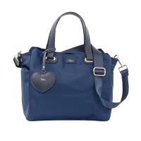 ราคา BSC Bag Luggage กระเป๋าถือ สายสะพายยาว Collection Blossom สีกรมท่า (22872601724)