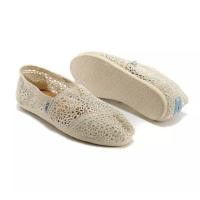 ราคา TOMS รองเท้าผู้หญิง รุ่น ALPARGATA CROCHET รองเท้าลำลองผู้หญิง แบบสลิปออน Slip on (10414245381)