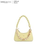 ราคา Louis Montini Fleur De Juillet กระเป๋าถือผู้หญิงสะพายข้าง Handbags Larkspur 15 LY15 (20159756846)