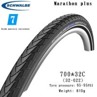 ราคา Schwalbe Marathon Plus 700C ยางกันแทงเบ็ดตกปลาเรืองแสง700 25C 28C 32C ยาง35C 43C ภูเขา (19619220189)