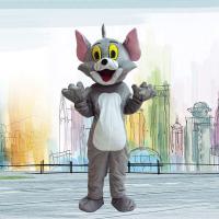 ราคา FE เสื้อผ้าตุ๊กตาการ์ตูนแมวและเมาส์ทอมแมวเจอร์รี่เมาส์เดินตุ๊กตาอุปกรณ์ประกอบฉากหมวกหมวกเสื้อผ้าการแสดง 1 19 (21334878574)