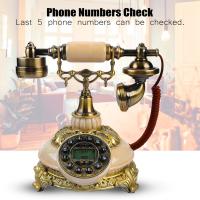 ราคา โทรศัพท์บ้าน FSK DTMF โทรศัพท์โบราณโบราณ 38 กลุ่ม Call Reco (22284588064)