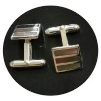 ราคา คัฟลิงค์ Sterling Silver Cufflinks with MOP กระดุมข้อมือเสื้อสำหรับผู้ชาย ทำจากเงินแท้ 925 Sterling Silver อัดเปลือกหอยมุก Mother of Pearl ขนาดและสีตามรูป เครื่องประดับติดเสื้อและอื่นๆ (482804174)