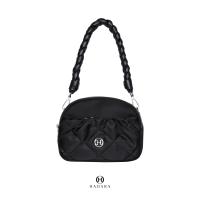 ราคา Hadara Classic 26 กระเป๋าสะพายข้าง หนัง Vegan ดีเทลถักเปียที่สาย กันน้ำได้ถึง 80 12 ช่อง (23097509003)