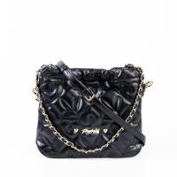 ราคา Playboy รุ่น Sweet heart กระเป๋าสะพายข้างผู้หญิง รหัส ST B244PB585 ดีไซน์ทรงHobo Bag บุนวม ลายโลโก้ หัวใจ 2สี Shiny Black และ Butter Milk (23191355452)