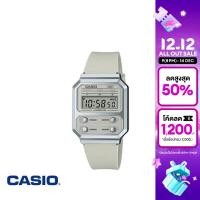 ราคา CASIO นาฬิกาข้อมือ CASIO รุ่น A100WEF 8ADF วัสดุเรซิ่น สีเทา (16813740354)