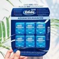 ราคา ไหมขัดฟัน ออรัลบี ไกลด์ แอดวานซ์ ยาว 40 เมตร Glide Advanced Comfort Plus Floss Clean Mint 40m Oral B (9874851145)