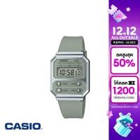 ราคา CASIO นาฬิกาข้อมือ CASIO รุ่น A100WEF 3ADF วัสดุเรซิ่น สีเขียว (16813780136)