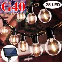 ราคา STAR LED ไฟปิงปองสายแพ ระย้า LED SOLAR STRING LIGHT โซล่าเซลล์ USB มีแถบแสดงสถานะแบต LED 25 ดวง LED รุ่น G40 พร้อมแผงโซล่าเซลล์ และแถมฟรีหลอดสำรอง 1หลอด แท้100 (18527086829)
