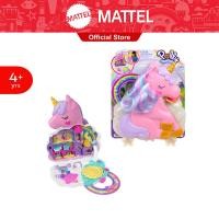 ราคา Polly Pocket Rainbow Unicorn Salon พอลลี่พ็อกเก็ต ซาลอนยูนิคอร์นสายรุ้ง HKV51 CH (19522028545)