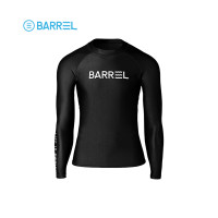 ราคา BARREL MEN BASIC SUN RASHGUARD BLACK ชุดว่ายน้ำ ชุดว่ายน้ำแขนยาว ชุดว่ายน้ำผู้ชาย (15149752485)