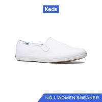 ราคา KEDS รองเท้าผ้าใบ สลิปออน แบบสวม รุ่น CHAMPION CORE SLIP ON สีขาว WF23240 (758180810)