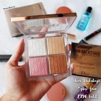 ราคา พร้อมส่ง dior backstage glow face palette สี 001 universal 002 glitz 004 rose gold (11468695553)