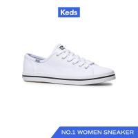 ราคา KEDS รองเท้าผ้าใบ แบบผูกเชือก รุ่น KICKSTART SEASONAL SOLIDS สีขาว WF54682 (656748092)