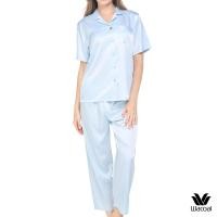 ราคา Wacoal Sleepwear เซทชุดนอนวาโก้ เสื้อแขนยาว กางเกงขายาว รุ่น WN7E19 (22049929922)