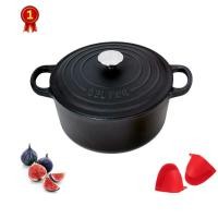 ราคา จัดส่งภายใน 24 ชม 22cm Cast Iron Dutch Oven Enameled Cast Iron pot 2 8L Enameled Cast Iron Dutch Oven With Lid (19425383545)