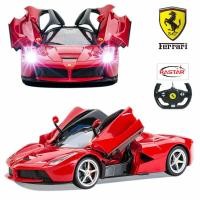 ราคา Rastar RC Car 1 14 Scale Ferrari LaFerrari Radio Remote Control Remote Control Toy Car Model Vehicle for Boys Kids (15318444780)