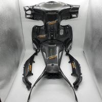 ราคา 2021 เวฟ110i ชุด5ชิ้น WAVE110i led 2021 เคฟล่าร์ เคฟล่า 5D อะไหล่แต่งเวฟ110i 1 หน้ากากหลัง 2 คอกุญแจตัวบน 3 คอนโซลกลางล่าง 4 ฝาครอบถัง 5 ฝาครอบโช้คQTT100 (19435693373)