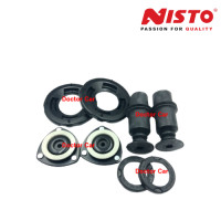 ราคา NISTO เบ้าโช๊คหน้า ลูกปืนเบ้าโช๊คหน้า ฮอนด้า ซีวิค ไดเมนชั่น ES Honda Civic Dimension 2000 2003 CR V G2 2002 2006 ยางกันฝุ่นโช๊คอัพหน้า ยางรองสปริงหน้าบน (10310082975)