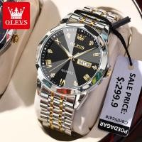 ราคา ประกัน 1 ปี OLEVS ของแท้ นาฬิกา ผู้ชาย สายสแตนเลส กันน้ํา สีเงิน นาฬิกาข้อมือผู้ชาย (18569523534)