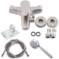 ราคา ก๊อกน้ำฝักบัวสแตนเลส ก๊อกอ่างอาบน้ำ วาล์วผสมน้ำร้อนและเย็น ก๊อกผสม (13487948217)