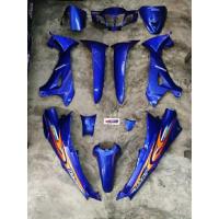 ราคา ชุดเฟรม 12 ชิ้น Wave125R อกไก่ เวฟ125r ชุด สีน้ำเงินแก้ว งาน ABS ชุดสี รูกุญแจกลม ชุดสีพร้อมติดสติ๊กเกอร์ (15818799583)