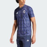 ราคา adidas ฟุตบอล เสื้อวอร์มก่อนแข่ง Real Madrid ผู้ชาย สีน้ำเงิน IQ0544 (22440097083)