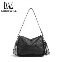 ราคา LouisWill กระเป๋าสะพายผญ กระเป๋าสะพายข้างกระเป๋ากระเป๋าสะพายบ่าสำหรับผู้หญิงกระเป๋าสะพายข้างกระเป๋าหิ้วดีไซน์ย้อนยุคลวดลายสร้างสรรค์บรรจุได้เยอะเส้นทแยงมุมหนัง PUกระเป๋าสะพาย (21447760523)