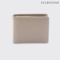 ราคา ELLE HOMME กระเป๋าสตางค์หนังวัวแท้ สไตล์ Business แบบพับสั้น สีเทาอ่อน รุ่น W8W003 (19257916503)