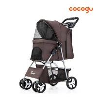 ราคา COCOGU Pet Trolley รถเข็นสัตว์เลี้ยง รับน้ำหนักได้ 30KG พร้อมช่องเก็บของด้านล่าง พับเก็บได้ รุ่น DTC 804 (21724868718)